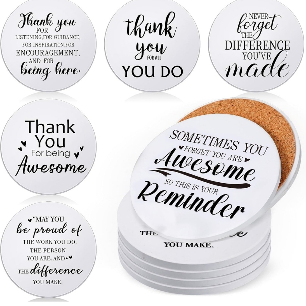 24 Pcs Thank You Appreciation Coasters Set (36)